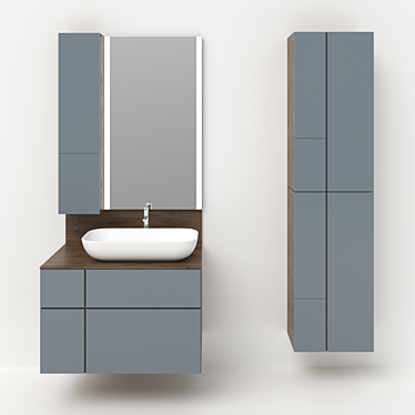 Bathroom cabinet Cocoa Brown
