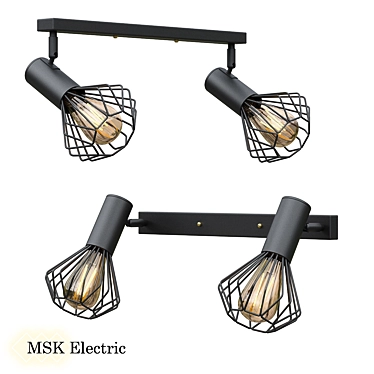 Elegant Diadem Ceiling Lamp 3D model image 1 