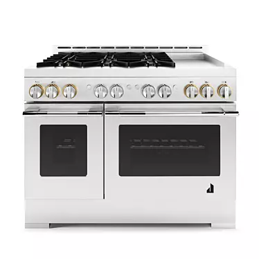 Jenn-Air Professional Gas Stove: Ultimate Culinary Appliance 3D model image 1 