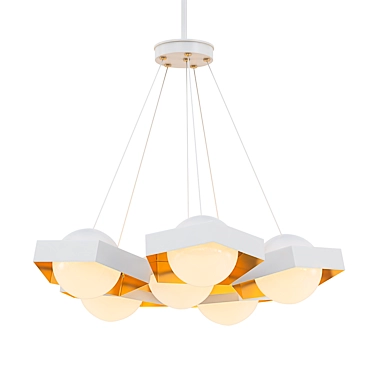 Modern LED Pendant Light 3D model image 1 