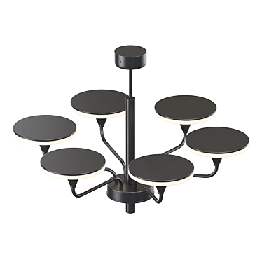 PILLAR LED Chandelier 3D model image 1 