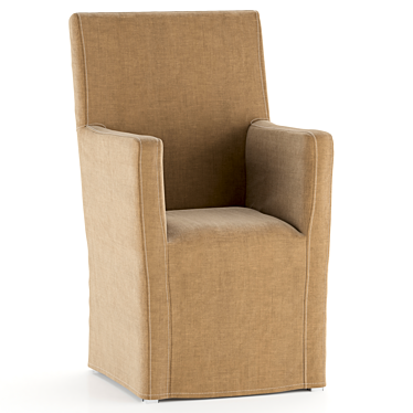 Stylish V-Ray Armchair: Max 2016 3D model image 1 