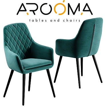 Ardeko AROOMA Chair: Stylish and Compact Design 3D model image 1 