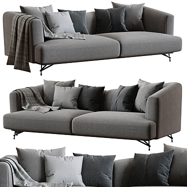 Stylish Lennox Sofa by Ditre Italia 3D model image 1 