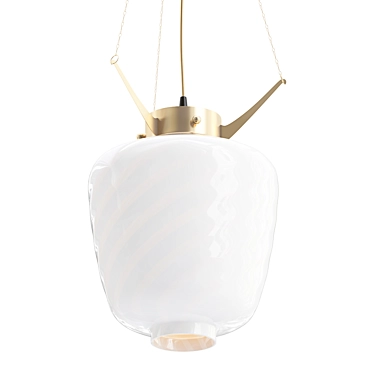 Revived Light: Restored Ceiling Lamps 3D model image 1 