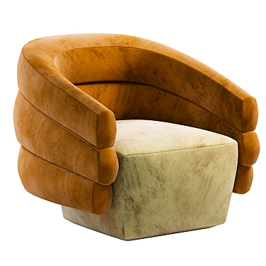 Modern Armchair: 3Ds Max 2014, Corona 2 3D model image 1 