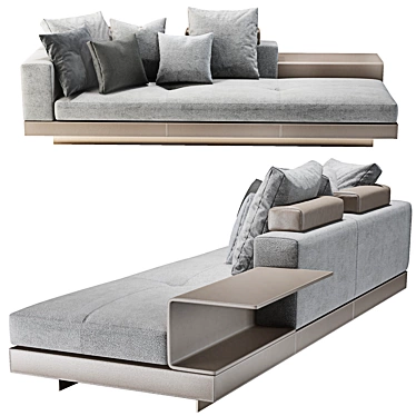 Elegant Minotti Connery Sofa: Maximize Your Comfort 3D model image 1 