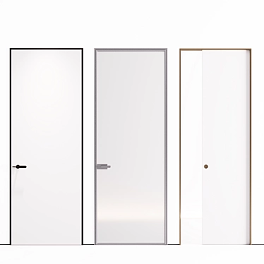 Lualdi L7 - Sleek and Stylish Doors 3D model image 1 