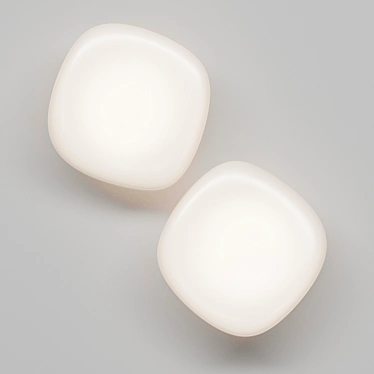 Grok Skata: Stylish Wall/Ceiling Light 3D model image 1 