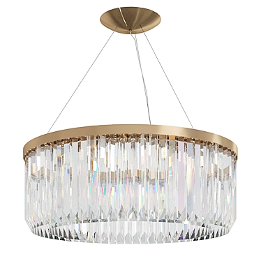 Patrizia Volpato Pendant Chandelier - Riflessi Collection 3D model image 1 