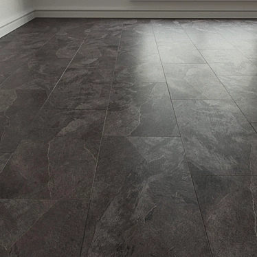 Mustang Slate Porcelain Tile 3D model image 1 
