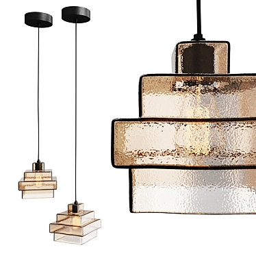 Modern Gordes Pendant Light by Loft Concept 3D model image 1 