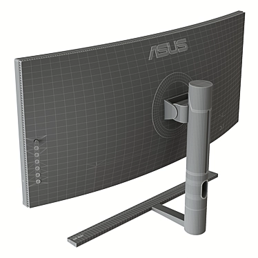 ASUS ProArt PA34VC Ultra-Wide Monitor 3D model image 1 