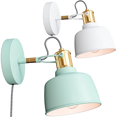 Elegant Vinland Sconce: Perfect Lighting Solution 3D model image 1 