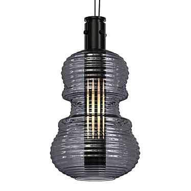 Golden Melodies Pendant Lights 3D model image 1 