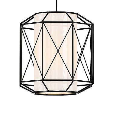 Freya Pendant Light: Elegant and Modern 3D model image 1 