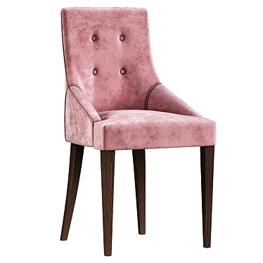 Elegant Chloe Chair- Porada's Finest 3D model image 1 