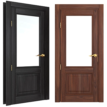 LIGNUM Customizable Doors: Realistic 3DS Max Models 3D model image 1 