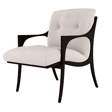 Selva Bridge Armchair: Stylish and Comfortable 3D model image 1 