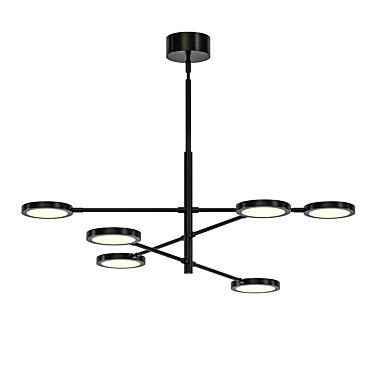Ethereal Glow Pendant Light 3D model image 1 