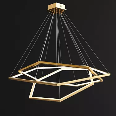 Elegant Impress Lux Pendant 3D model image 1 