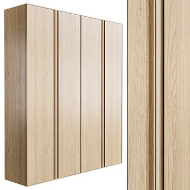 Muzafarov Collections LED Cupboard 3D model image 1 