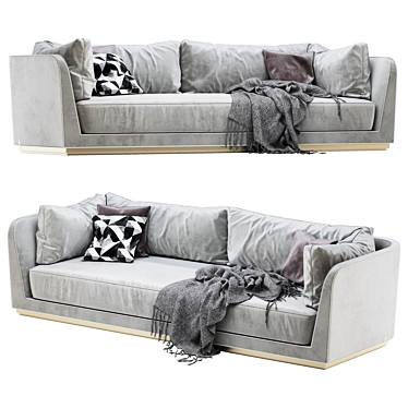 Title: ULIVI Dorian Luxe Sofa 3D model image 1 