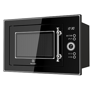 Sleek and Efficient Electrolux  Microwave 3D model image 1 