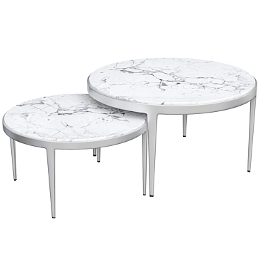 Modern Fredo Coffee Table: Sleek Design, Premium Quality 3D model image 1 