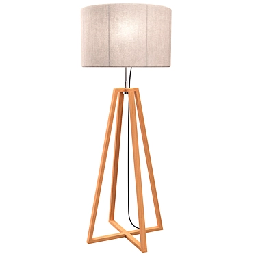 Modern CLUB Floor Lamp - Stylish Illumination 3D model image 1 