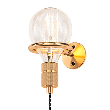 Modern Wall Plug Sconce Light 3D model image 1 