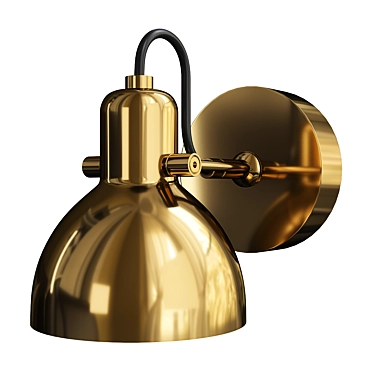 Seed Design Laito Wall Sconce: Sleek Elegance Illuminated 3D model image 1 