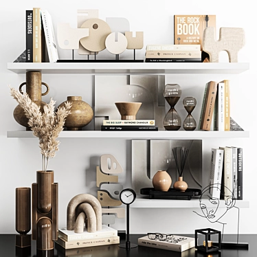 Versatile Home Decor Set: Stylish, Functional 3D model image 1 