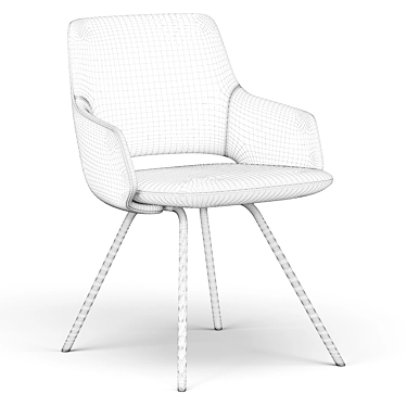 Sleek Jima Chair: Modern Design 3D model image 1 