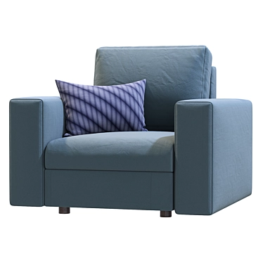 Timeless Elegance: Classic Armchair 3D model image 1 