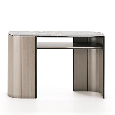 Frato Okayama Console: Elegant and Functional 3D model image 1 