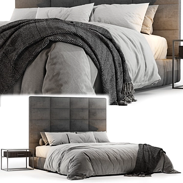 Bed Bokara Grey