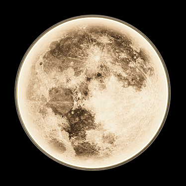 Cosmic Lunar Glow 3D model image 1 