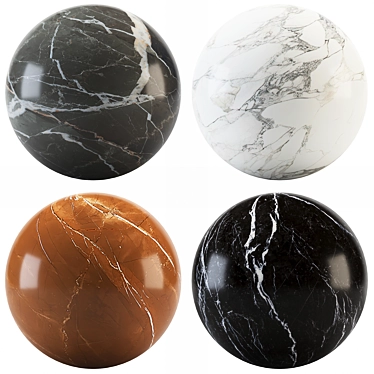 Marble Collection: Luxury Tiles & Slabs 3D model image 1 