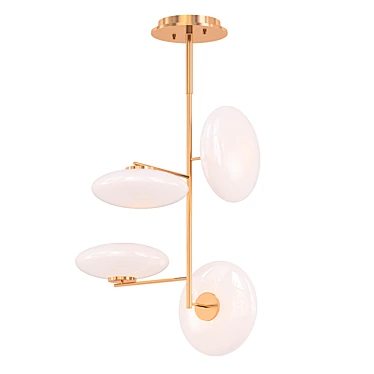 Glamorous DECO Pendant 3D model image 1 