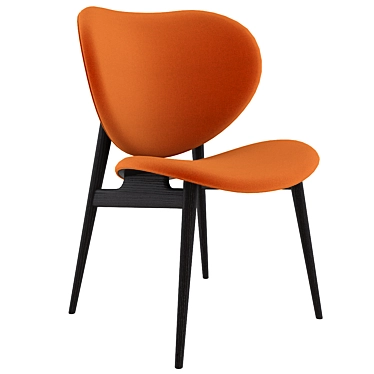 Alma Leather Chair: Sophisticated Comfort for Your Space 3D model image 1 