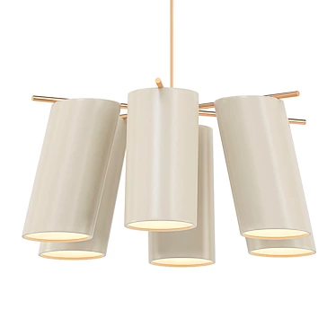 CTO Lighting Gio Pendant Light 3D model image 1 