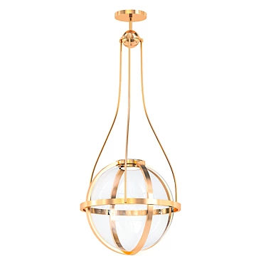 Elegant Illumination: Kensington Pendant 3D model image 1 