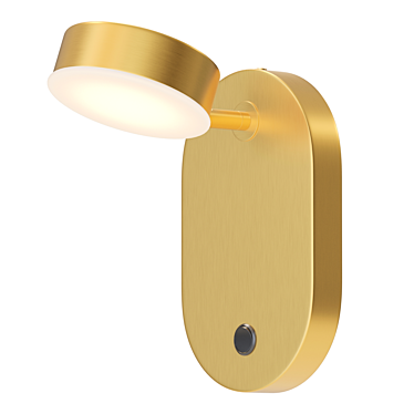 Modern Wall Lamp with Cylinder Shade - Lampatron KAPPA B 3D model image 1 