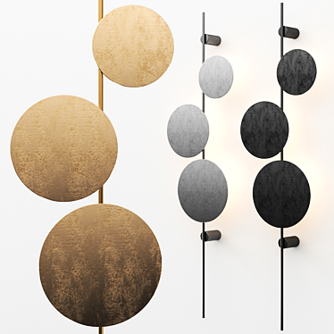 Ambiente K Wall Lamp - Modern Lighting Solution 3D model image 1 