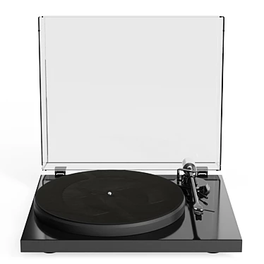 C6 Record Player: Sleek Design, Analog Sound 3D model image 1 