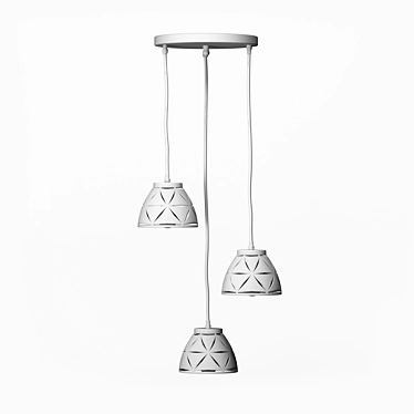 Modern LED Pendant Lamp 3D model image 1 