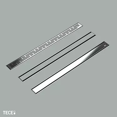 TECEdrainline: Elegant Shower Drain Solutions 3D model image 1 