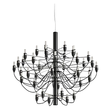 Sophisticated 2097 Chandelier 3D model image 1 