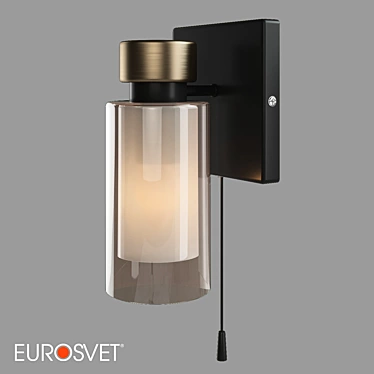 Amado Loft Style Wall Lamp - Eurosvet 3D model image 1 